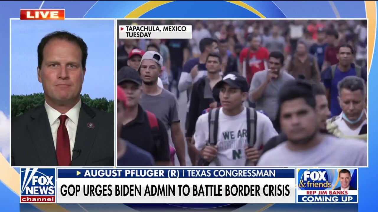 Texas congressman says busloads of migrants heading to his district: 'System is completely overwhelmed'