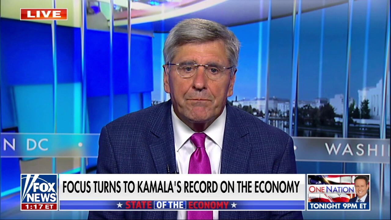 Kamala Harris is 'almost personally responsible' for massive inflation numbers: Steve Moore