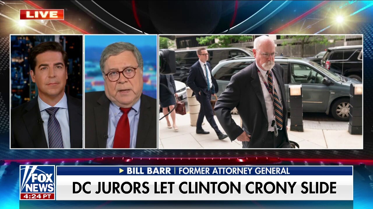 Bill Barr: There are two standards of the law and we have to struggle with that