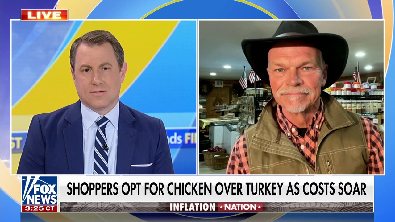 Some Americans opt for chicken over turkey for Thanksgiving as prices soar
