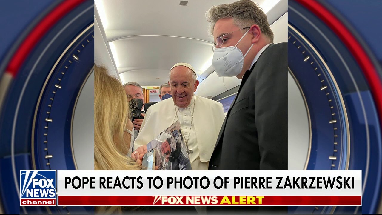 Pope receives letter from family of Fox News cameraman Pierre Zakrzewski: ‘He is up there’