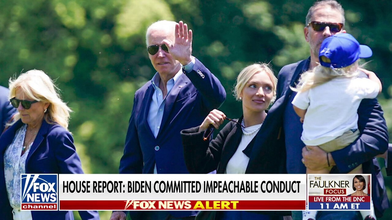 Biden committed impeachable conduct, according to House report