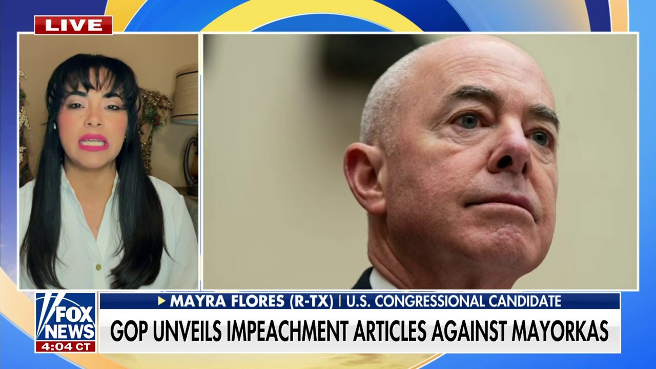 Mayra Flores warns border surge is 'all on the Biden administration' as Mayrokas faces articles of impeachment
