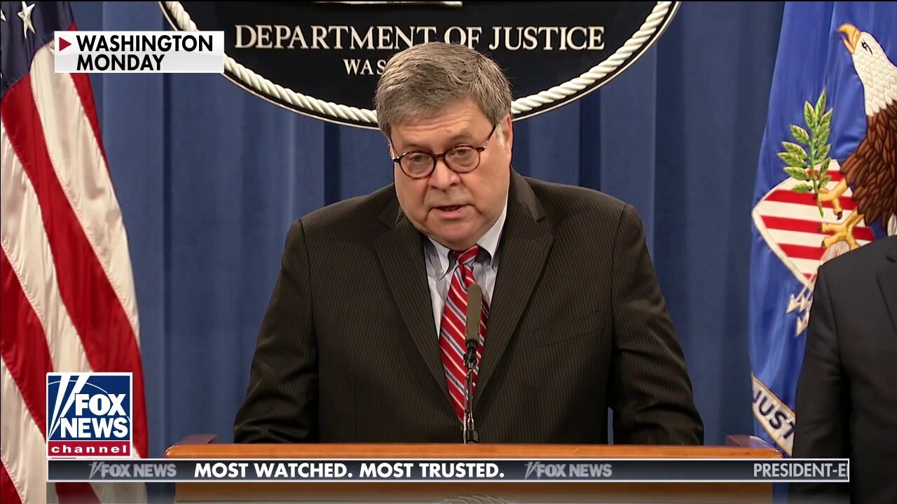 Attorney General Bill Barr has 'no plan' to appoint special counsel