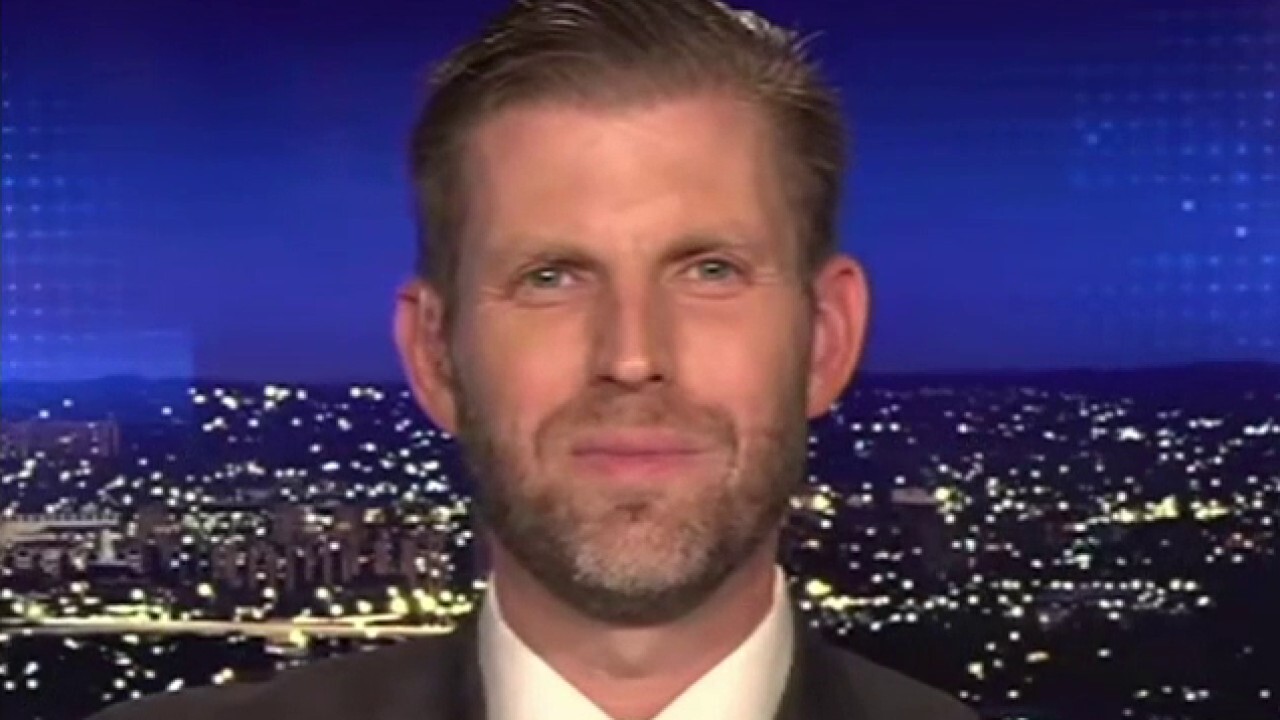 Eric Trump: Biden 'locks himself' in to 'rehearse lines' because his policies are so bad