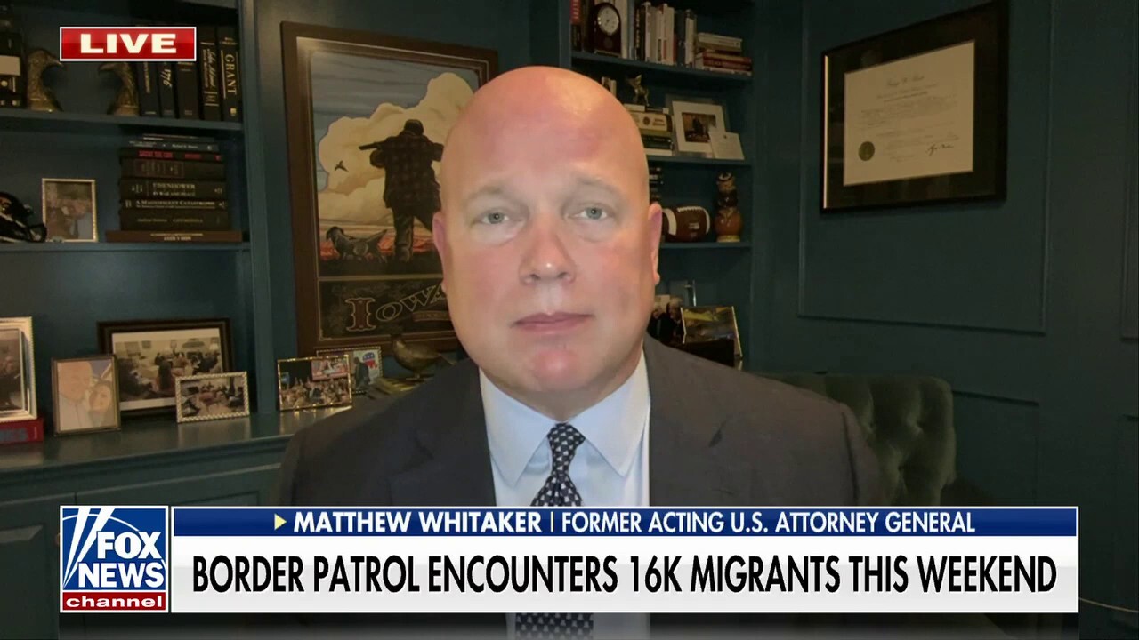 Former Acting U.S. Attorney General Matthew Whitaker on Sam Bankman-Fried's arrest in the Bahamas and Title 42 expiring despite massive border crossings.