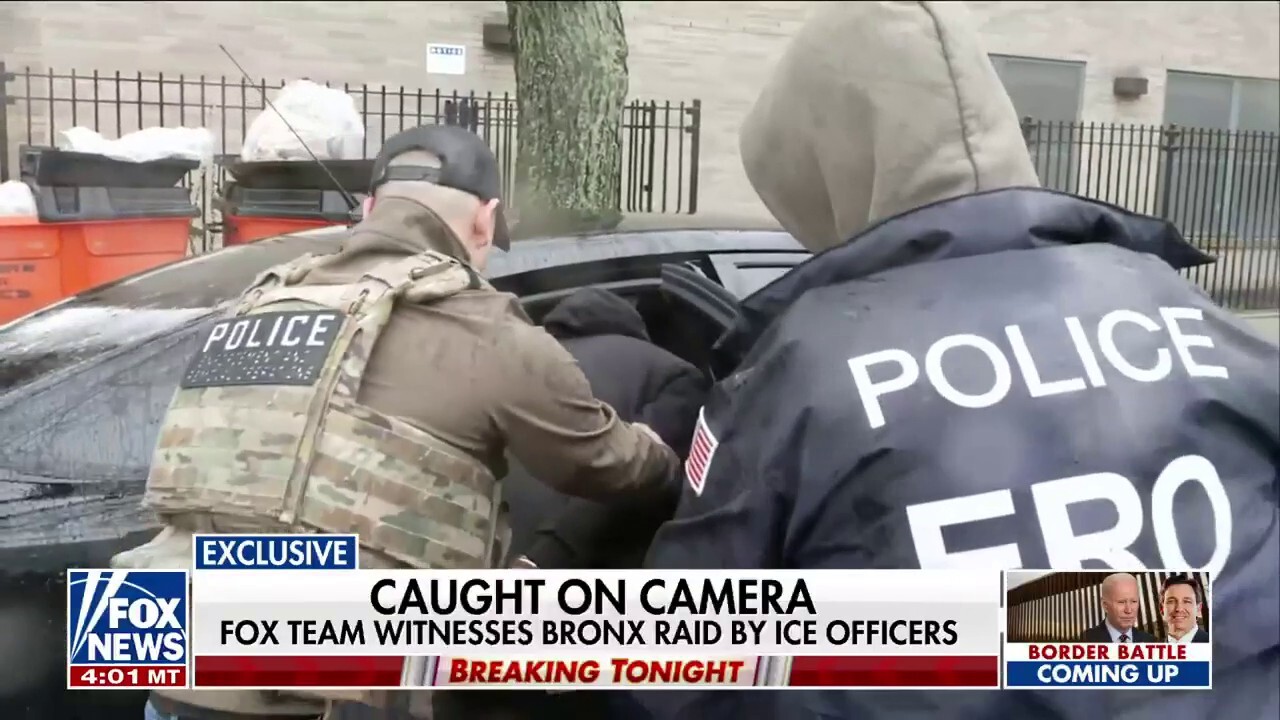 Fox News witnesses Bronx raid by ICE officers