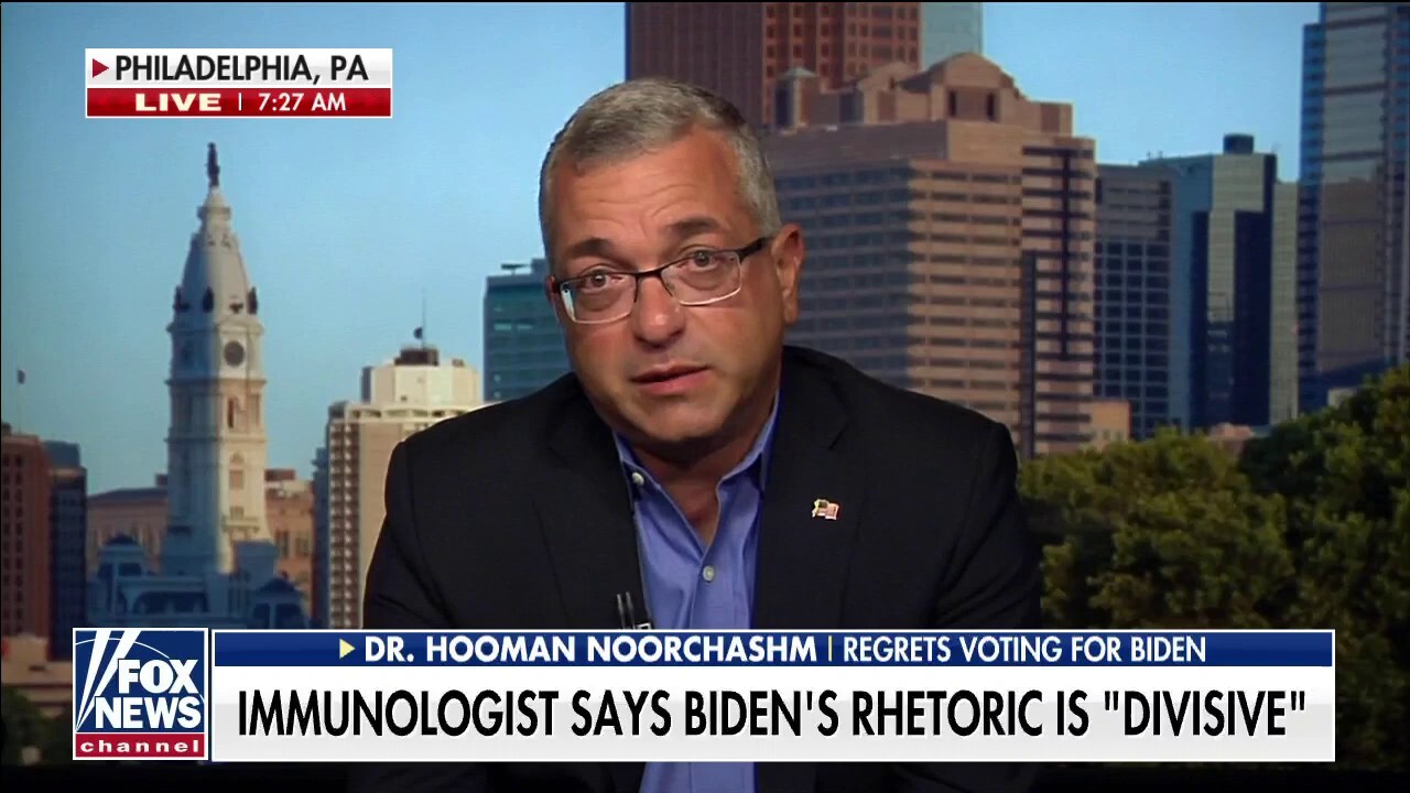 Top immunologist regrets voting for Biden after vaccine mandate: 'It's totally unacceptable'