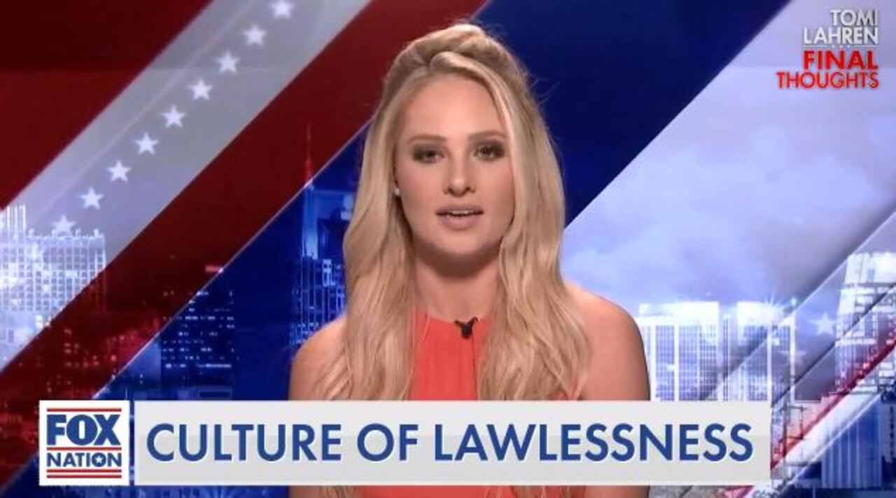 Tomi Lahren says America has adopted a 'culture of lawlessness' 