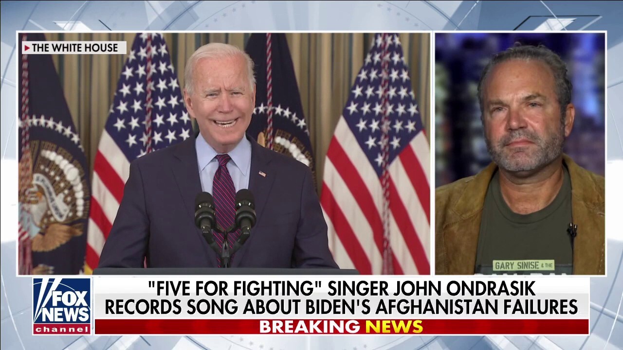 John Ondrasik calls out Biden's Afghanistan failure with 'Blood on My Hands'