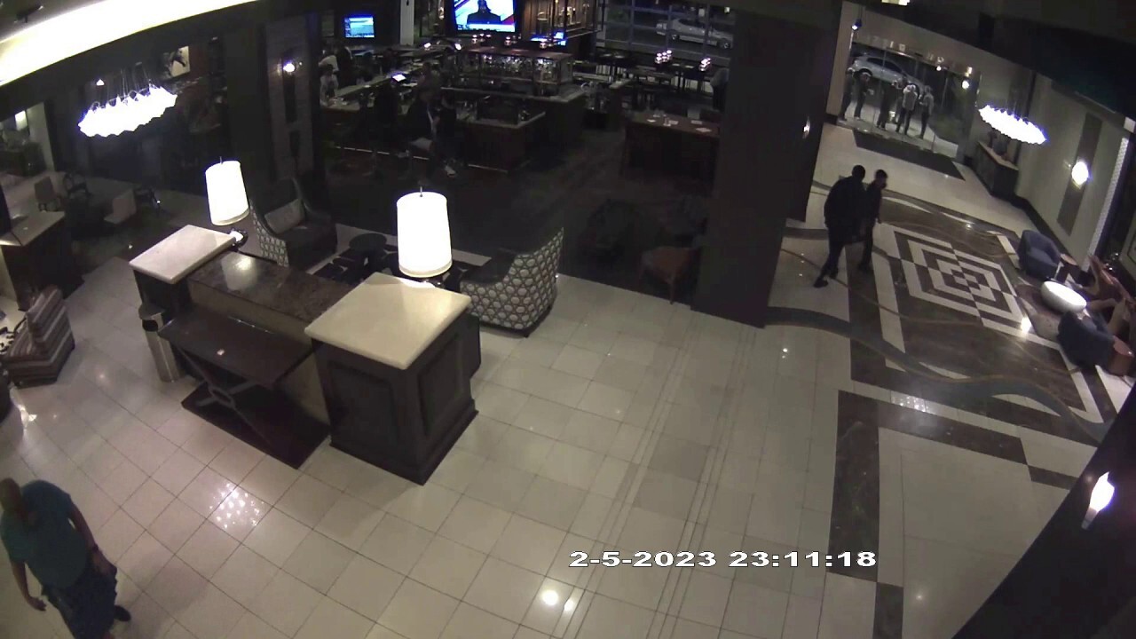 Michael Irvin’s interaction with hotel employee seen on surveillance video