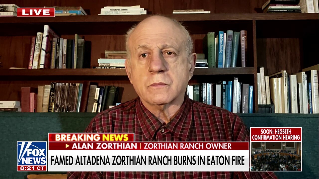 Famed Zorthian Ranch burns in California Eaton fire 