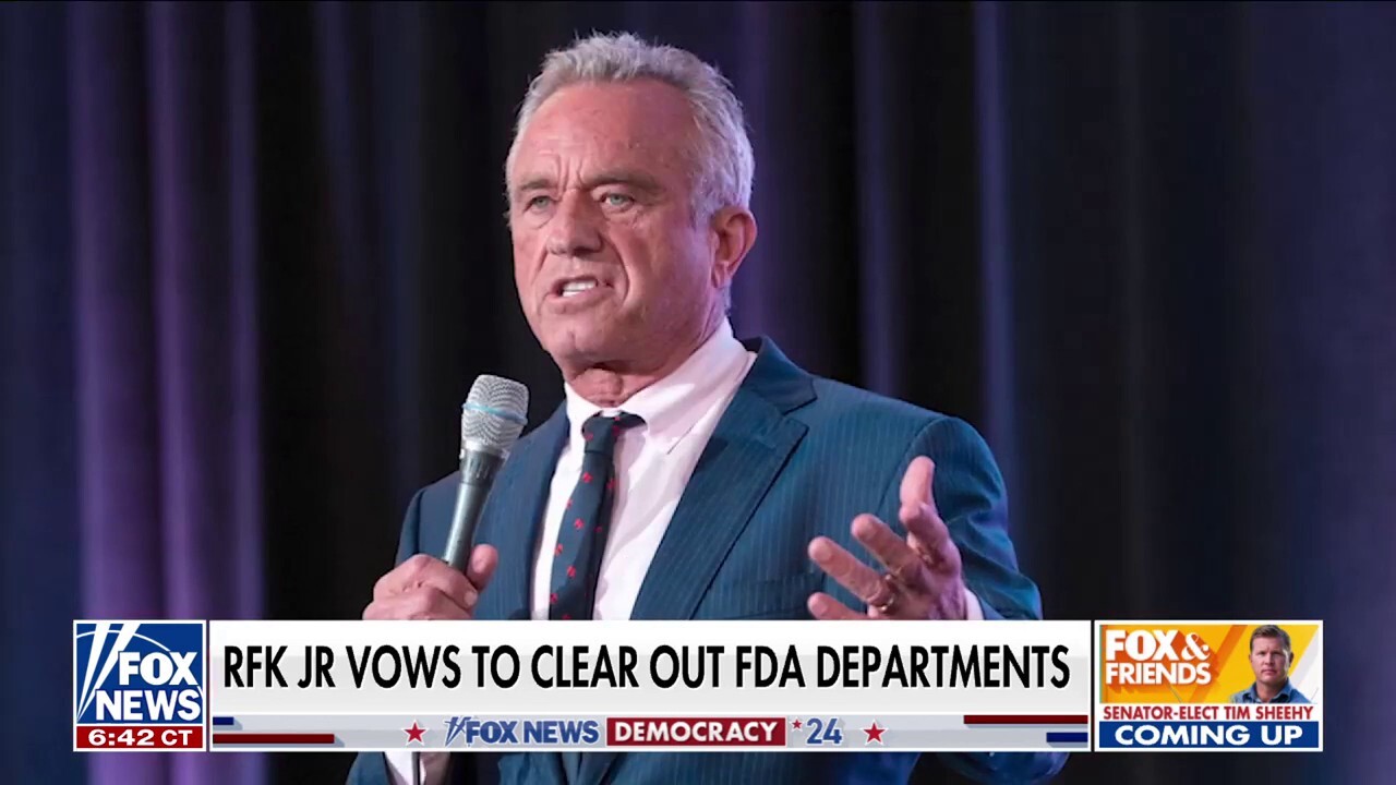 RFK  Jr. vows to clear out entire departments at FDA 