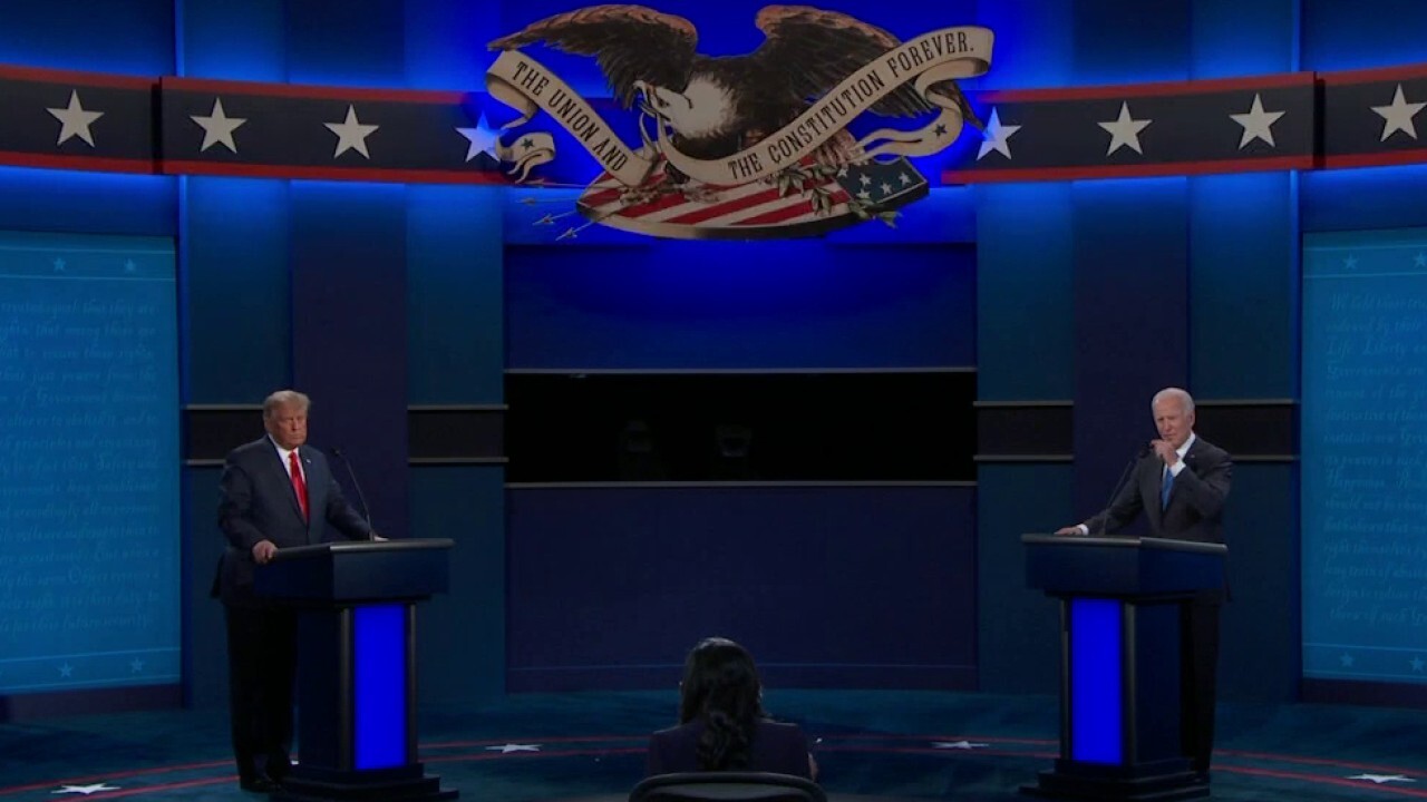 Second presidential debate between President Trump and Joe Biden