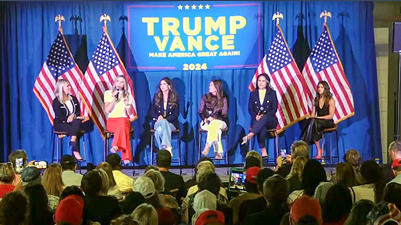 WATCH LIVE: Team Trump Women’s Tour holds an event