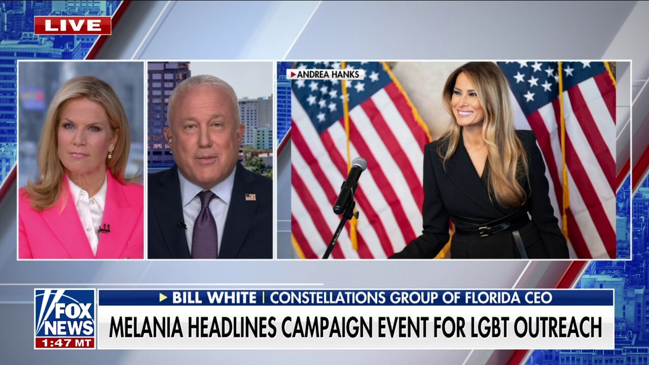 Constellations Group of Florida CEO Bill White discusses former first lady Melania Trump headlining a campaign event for LGBT outreach on 'The Story.'