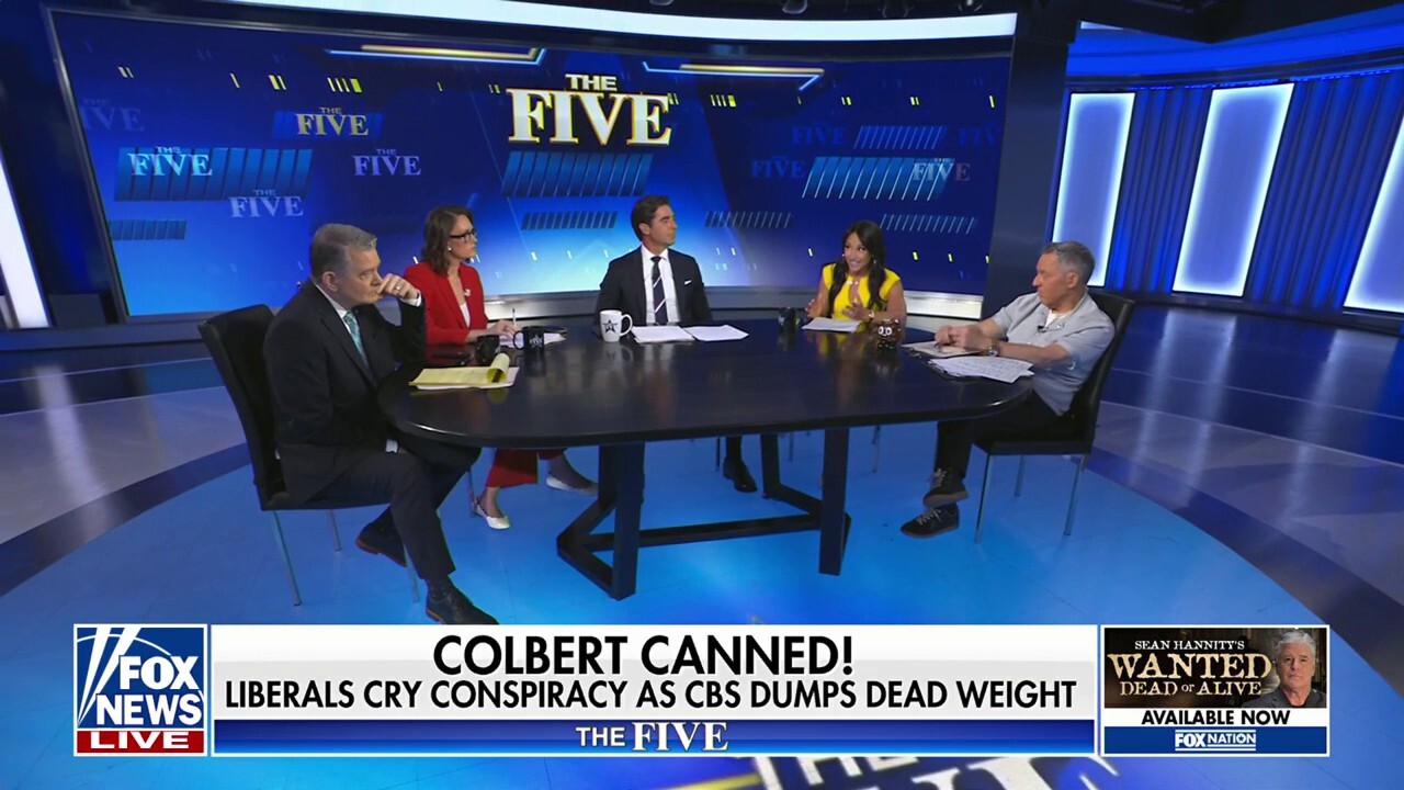 Being a liberal ‘kills your funny bone,’ says Gutfeld on Stephen Colbert show cancellation