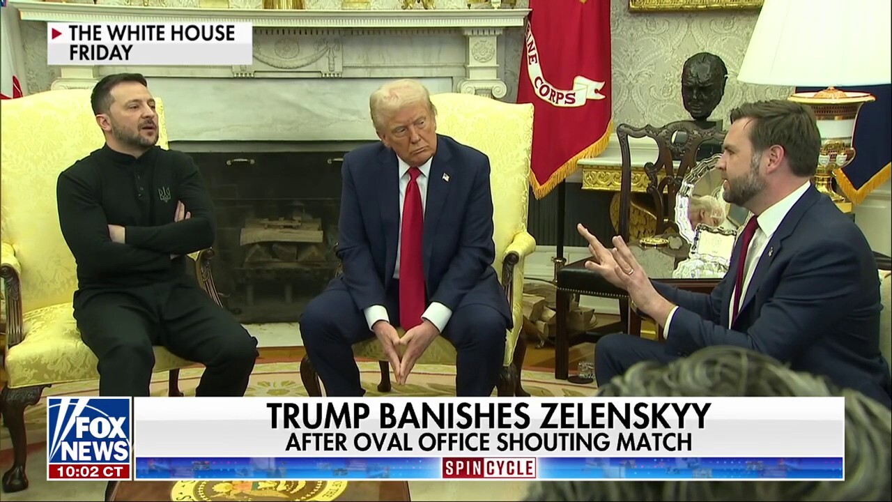 Trump banishes Zelenskyy after Oval Office shouting match