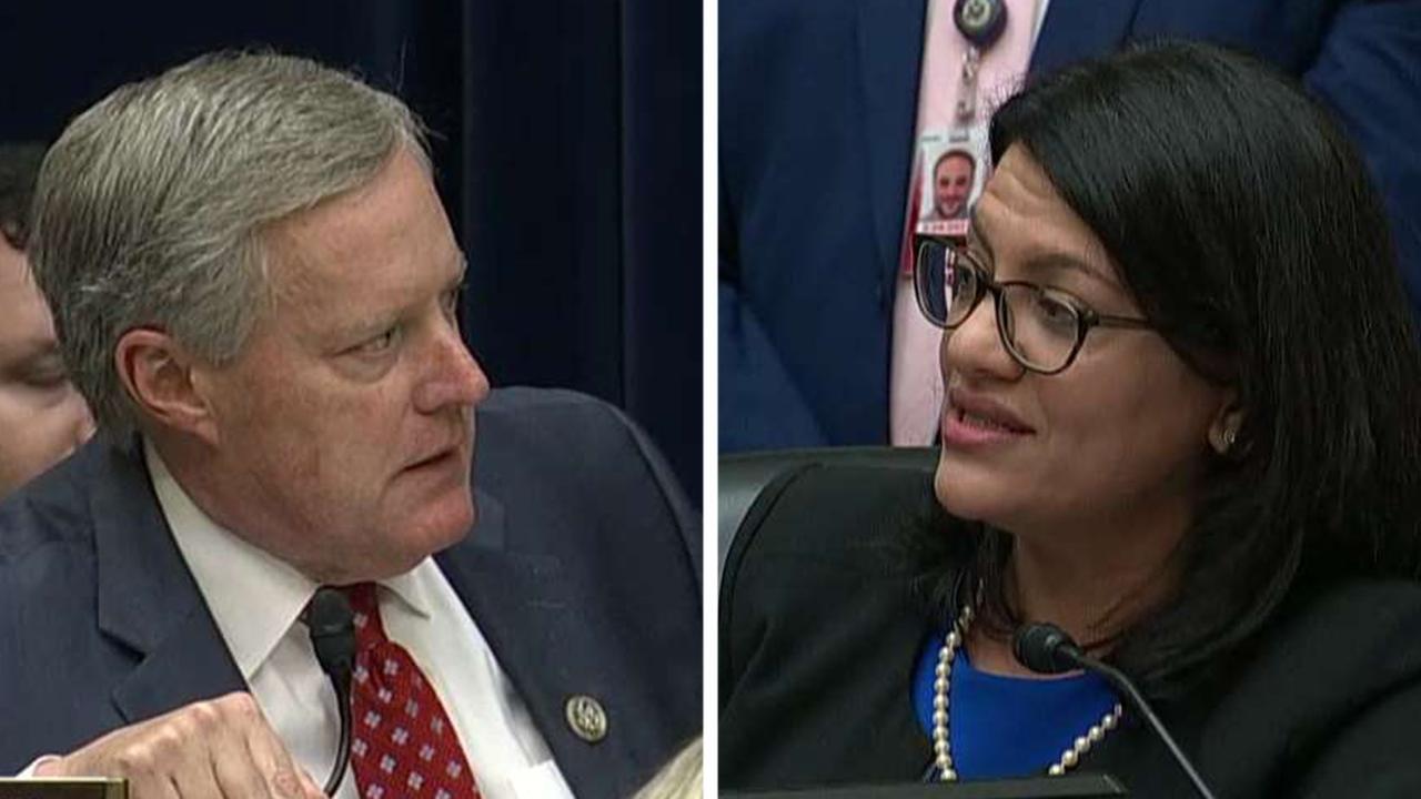 Reps. Tlaib and Meadows clash during Michael Cohen testimony
