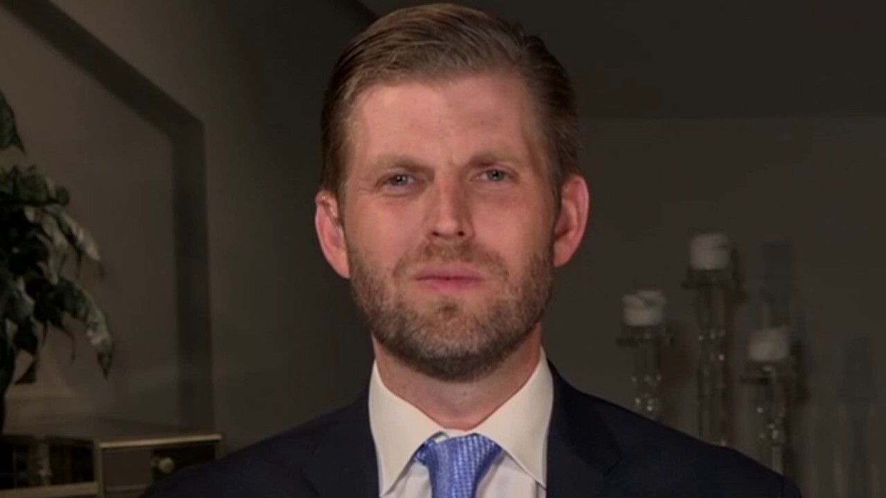 Eric Trump slams media for setting low expectations for Joe Biden: It's disgusting