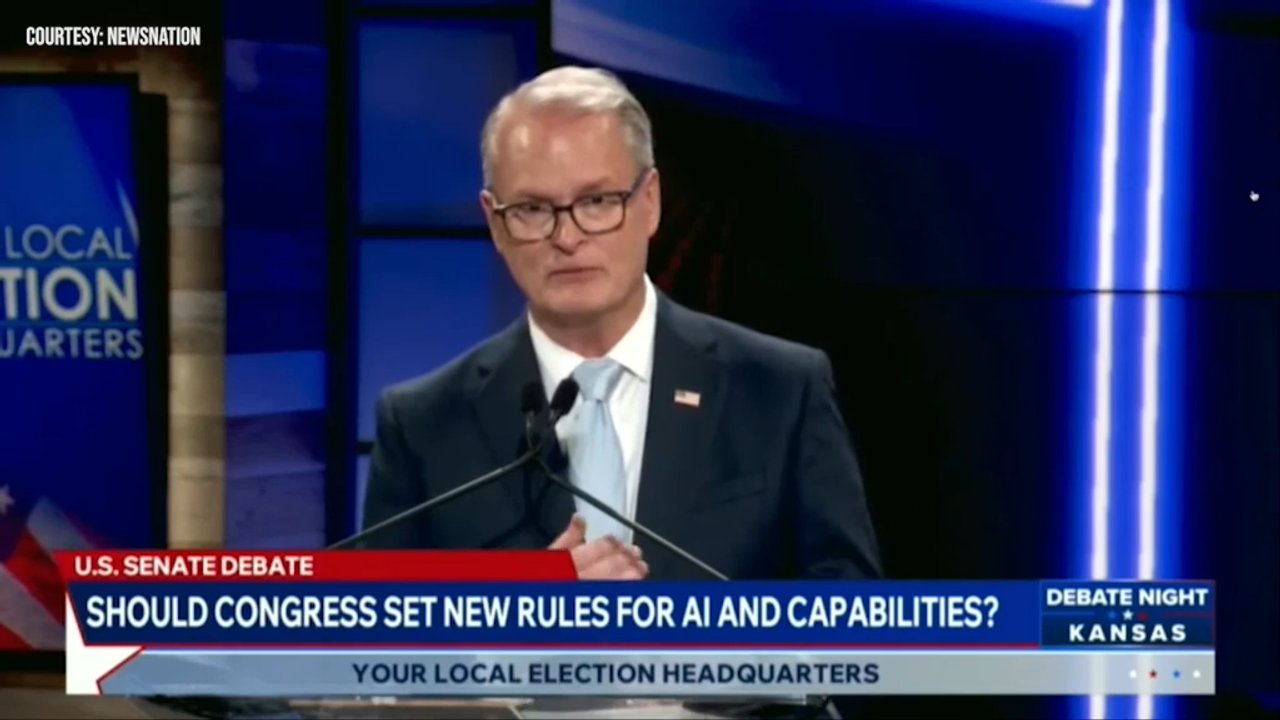 Kansas Dem 'not sure' what AI regulations he supports