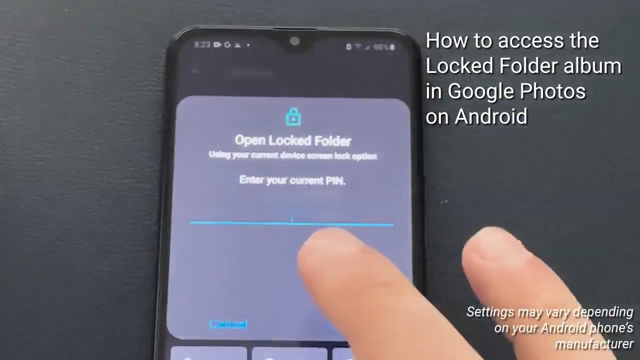 How to hide photos on Android