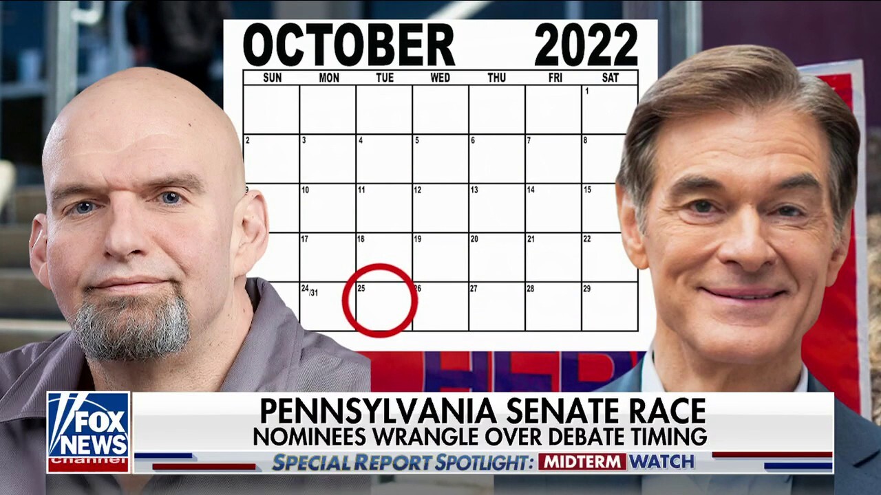 Pennsylvania Senate candidate nominees spar over debate timing