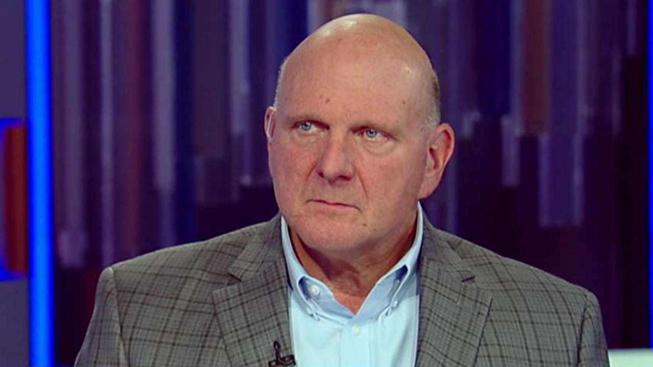 Former Microsoft CEO Steve Ballmer: We Over-spend Our Tax Revenue | Fox ...