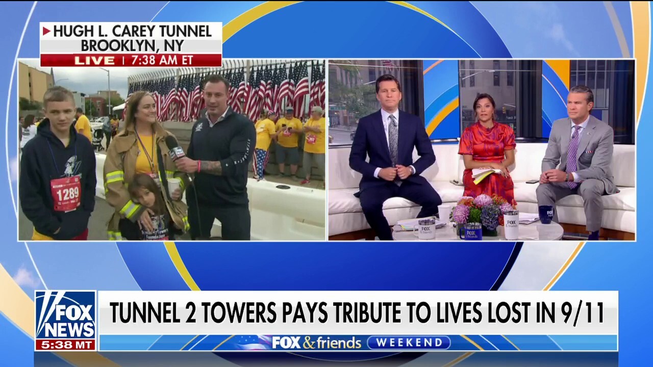 Fox News' Joey Jones speaks with Gold Star family ahead of Tunnel to Towers 5K 