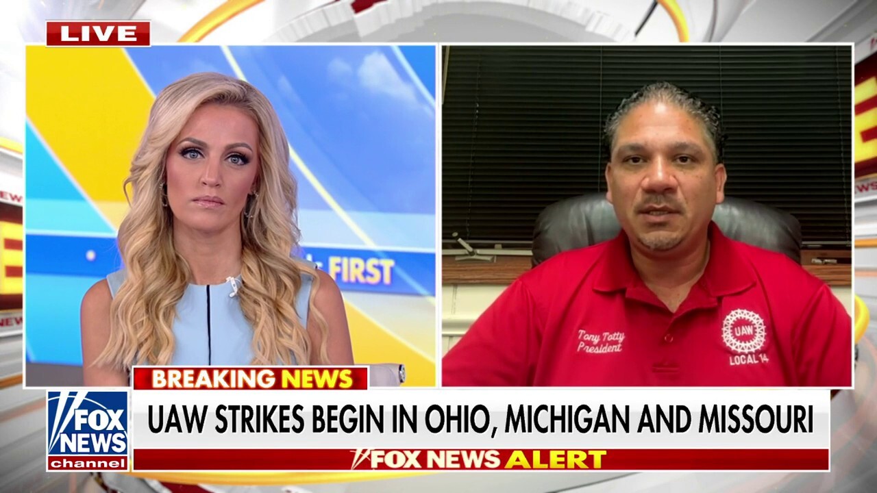 UAW strikes begin in Michigan, Missouri and Ohio