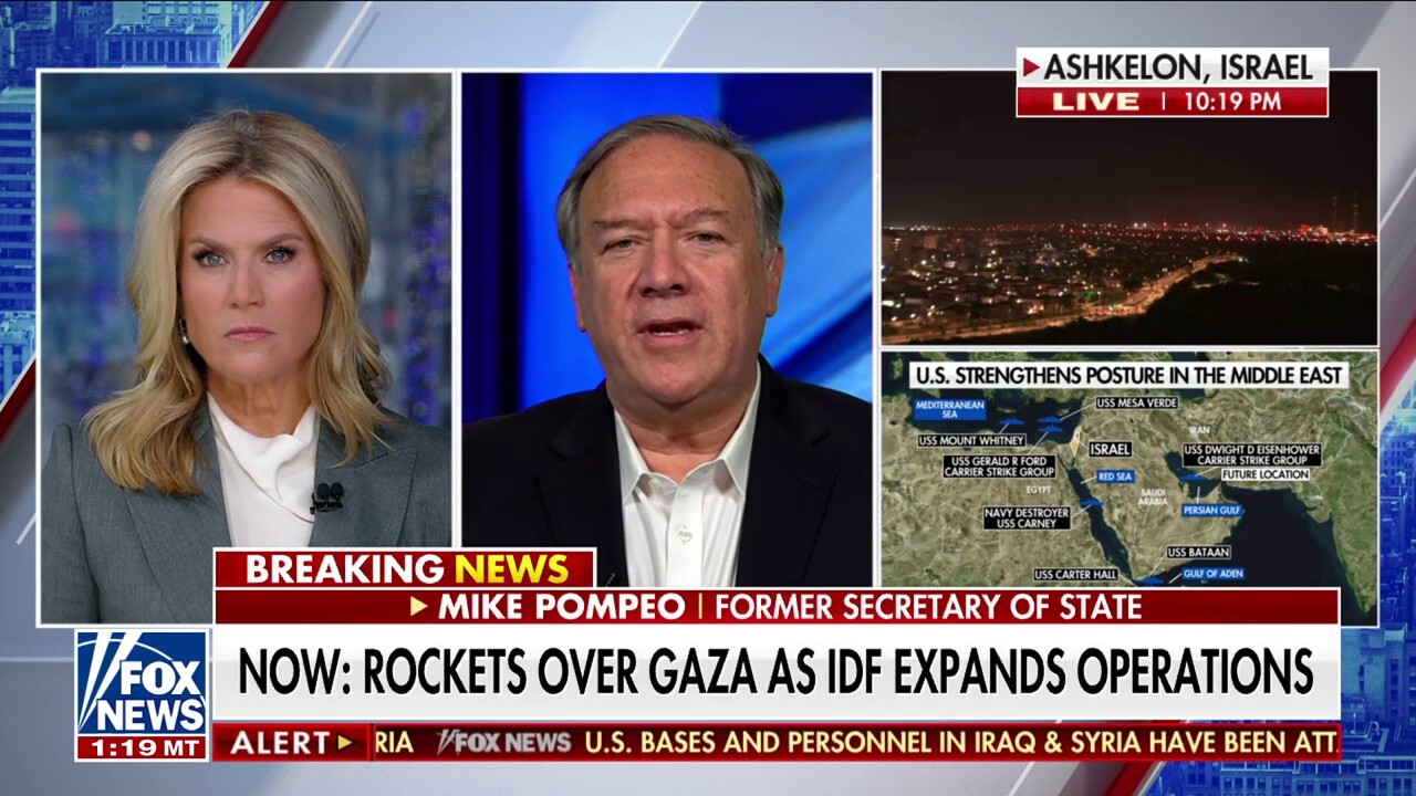 Mike Pompeo: US needs to give Israel time and space it needs