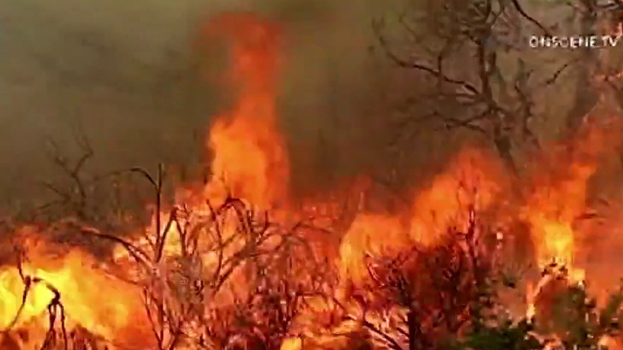 Thousands of firefighters battling California wildfires