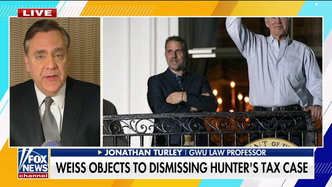 Jonathan Turley highlights Biden's legacy of corruption after pardoning Hunter 