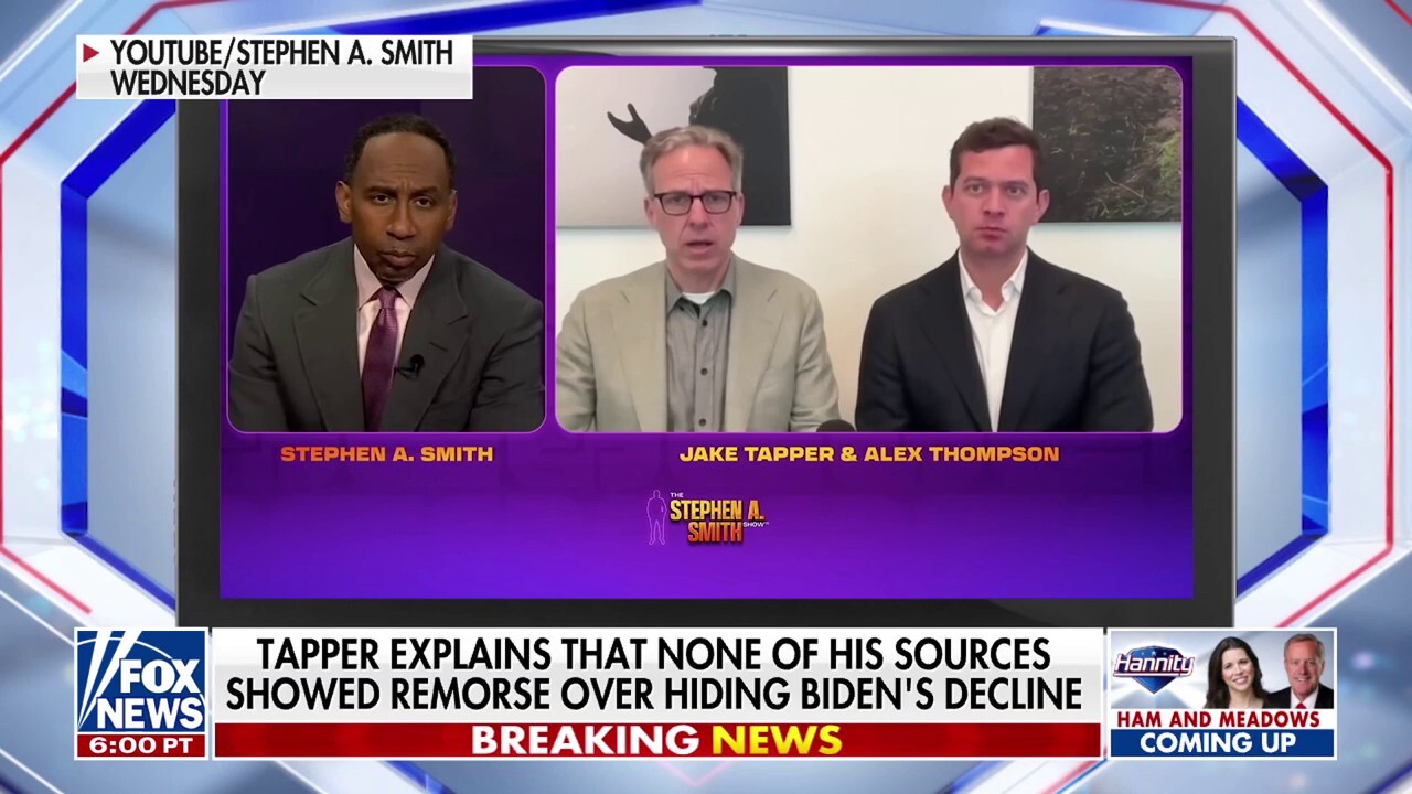 Jake Tapper says sources showed no remorse for covering up Biden's decline