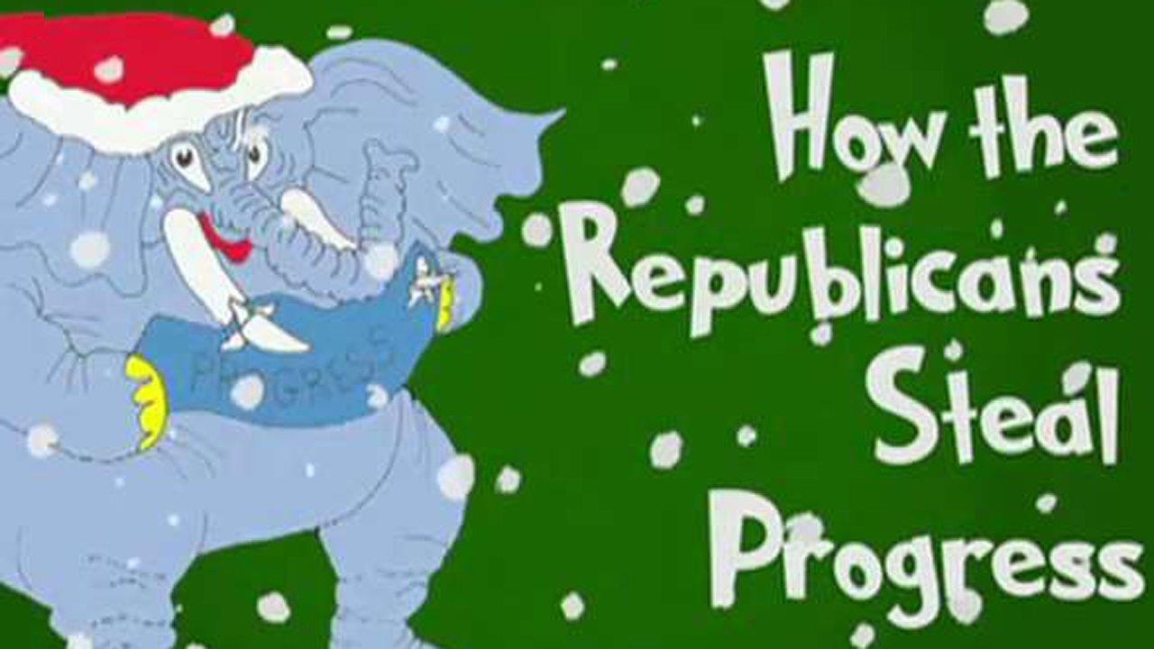 Clinton campaign mocks GOP candidates as Grinches