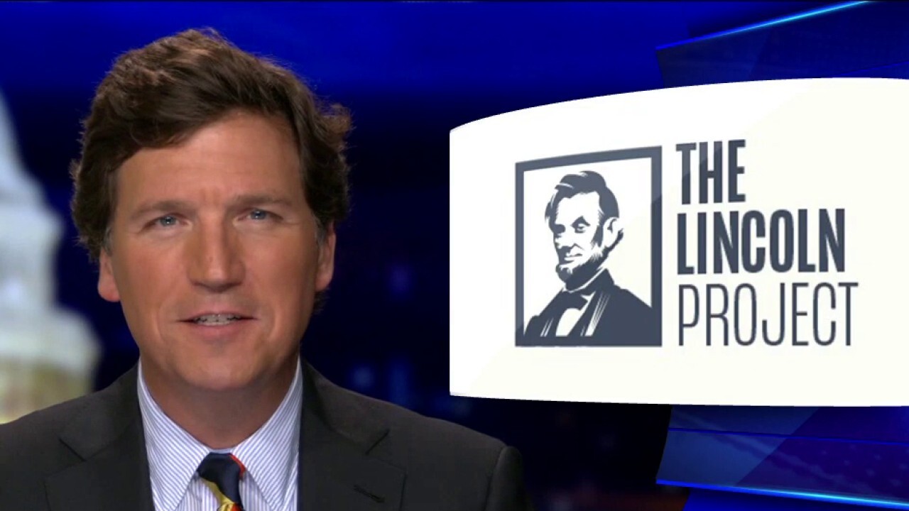 Tucker: Why the media protected the 'creepy' Lincoln Project