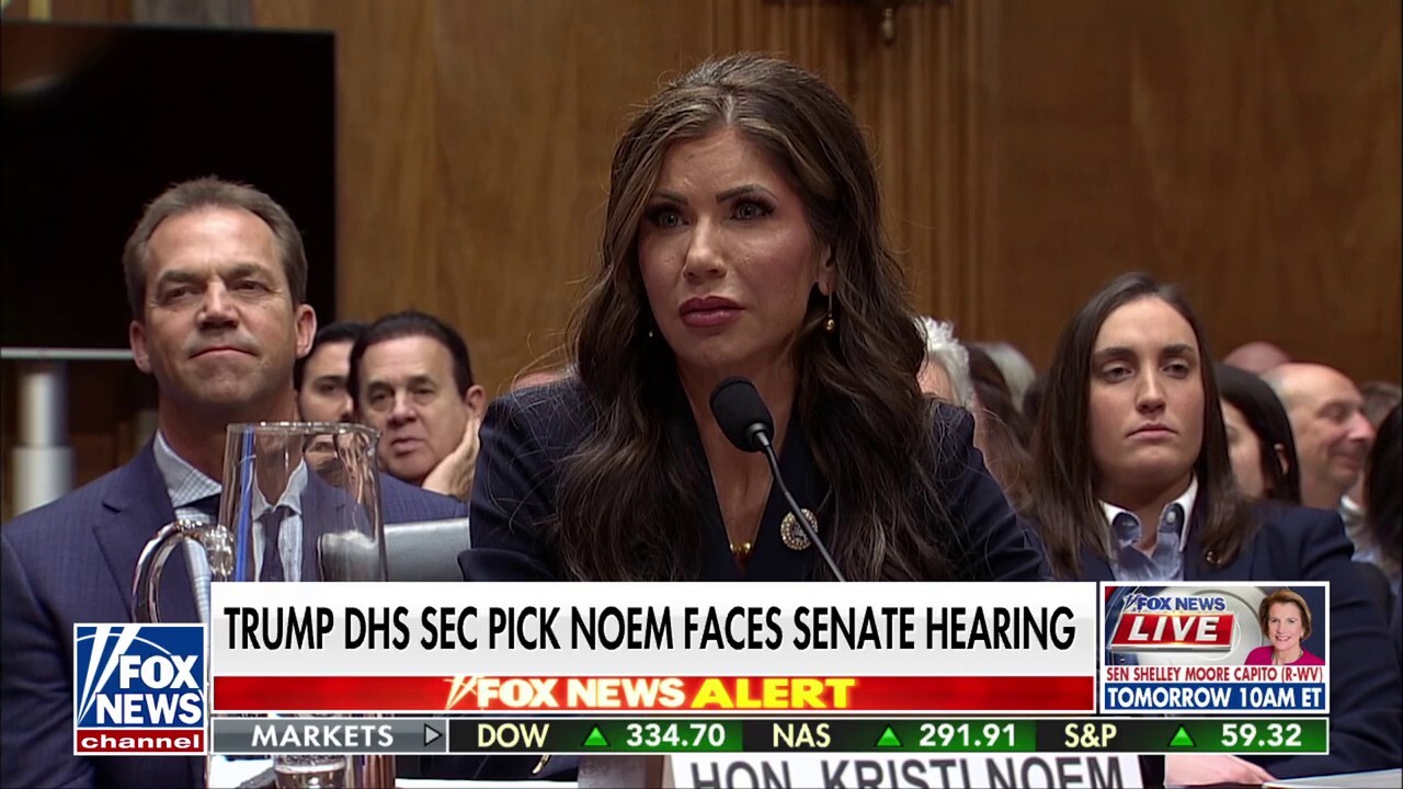 Trump Homeland Security secretary nominee Kristi Noem challenged on terrorism expertise during Senate confirmation hearing