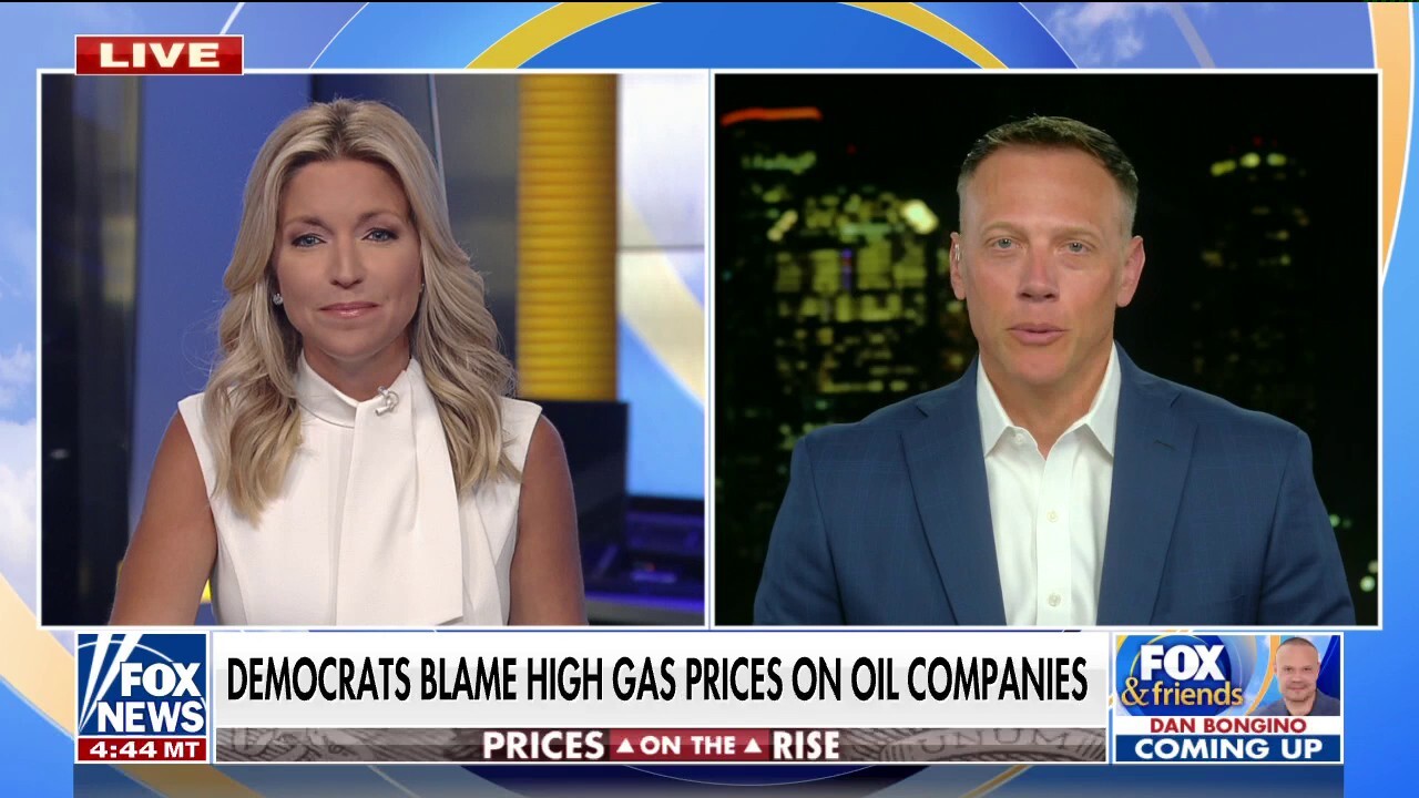 Democrats claim oil companies are 'price gouging' gas as Americans grapple with rampant inflation