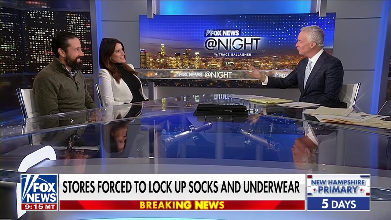 America's crime crisis forces locks on underwear and socks in San