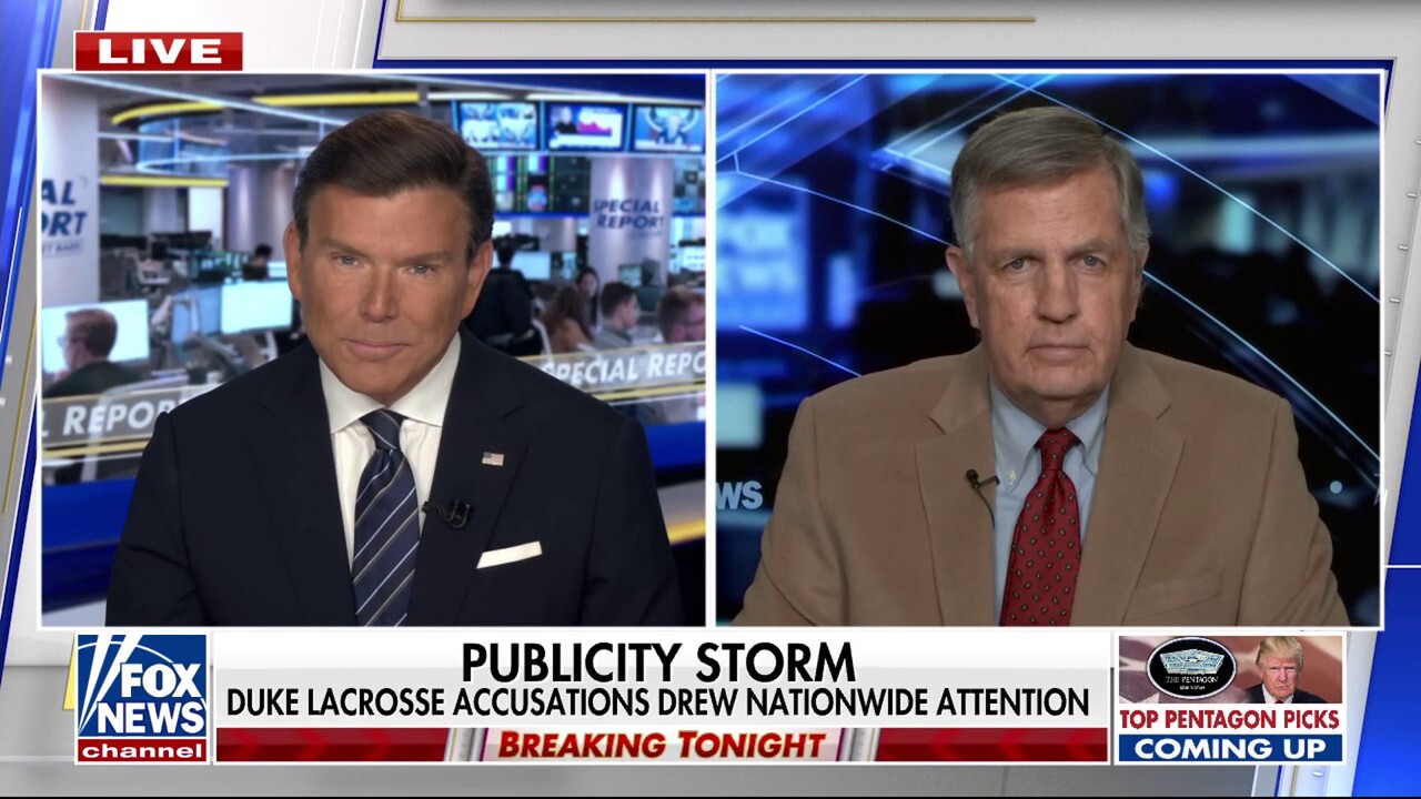 Duke lacrosse accusations story 'didn't ring right to me,' Brit Hume says