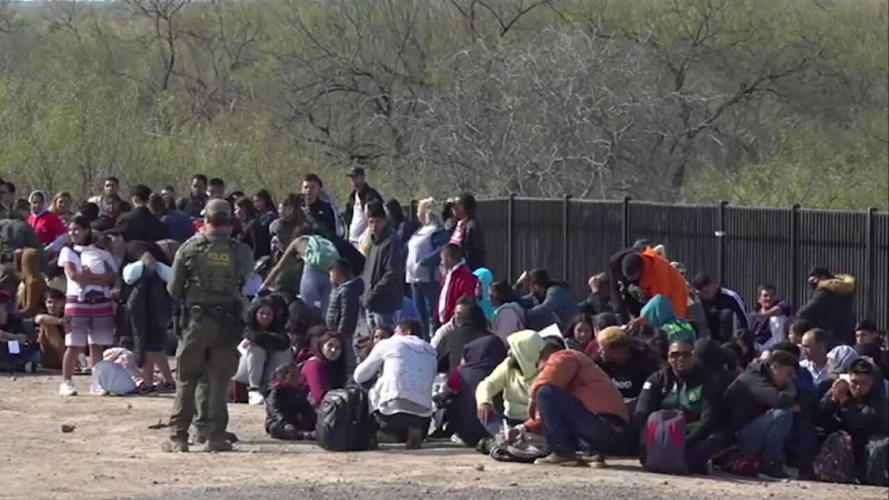 'FREE-FOR-ALL': Biden's border crisis breaks records as thousands head toward US