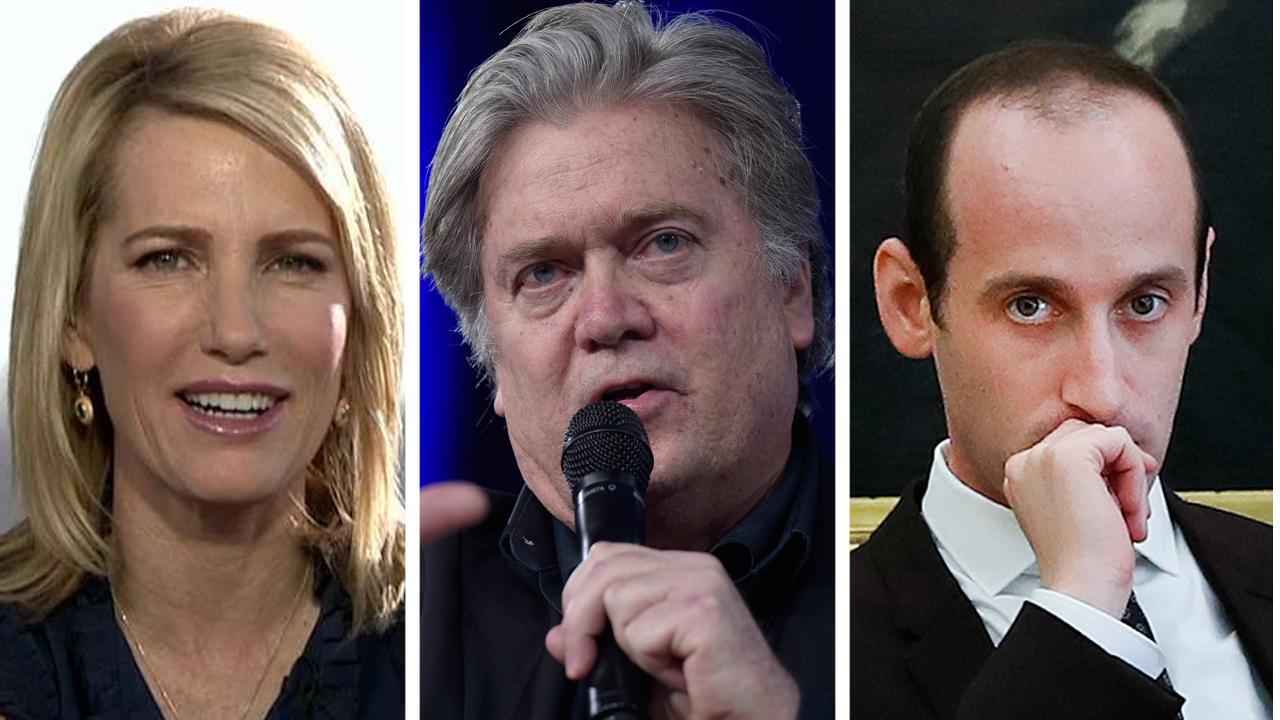 Ingraham: Media are obsessed with Bannon, Miller 