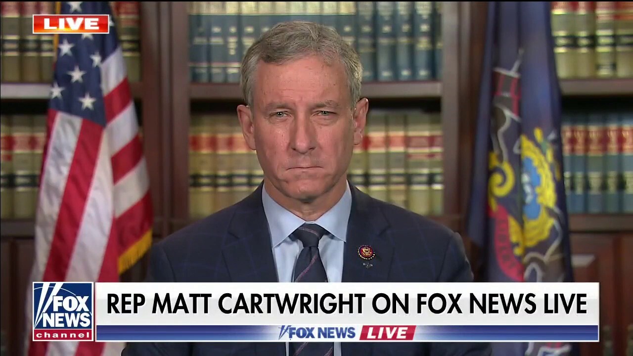 Rep. Cartwright: Biden is ‘purposefully vague’ on sanctions against Russia