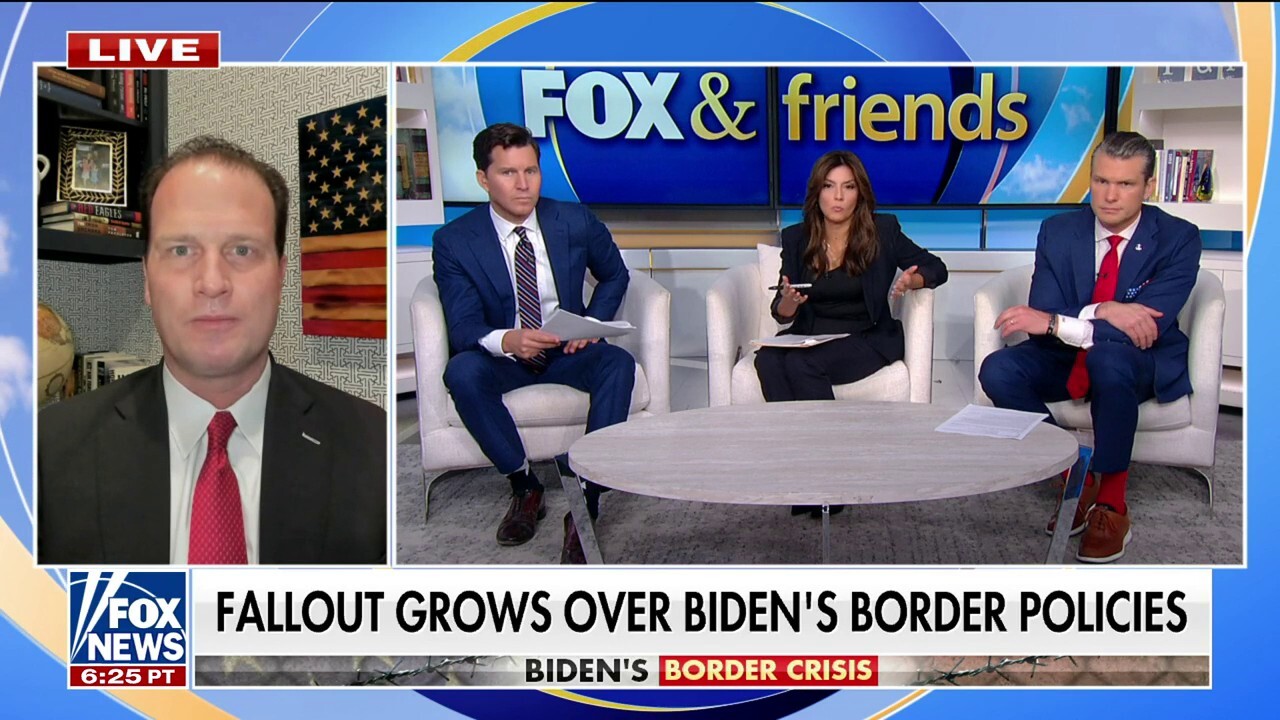 President Biden is 'clearly not' standing up for Americans amid border crisis: Rep. August Pfluger