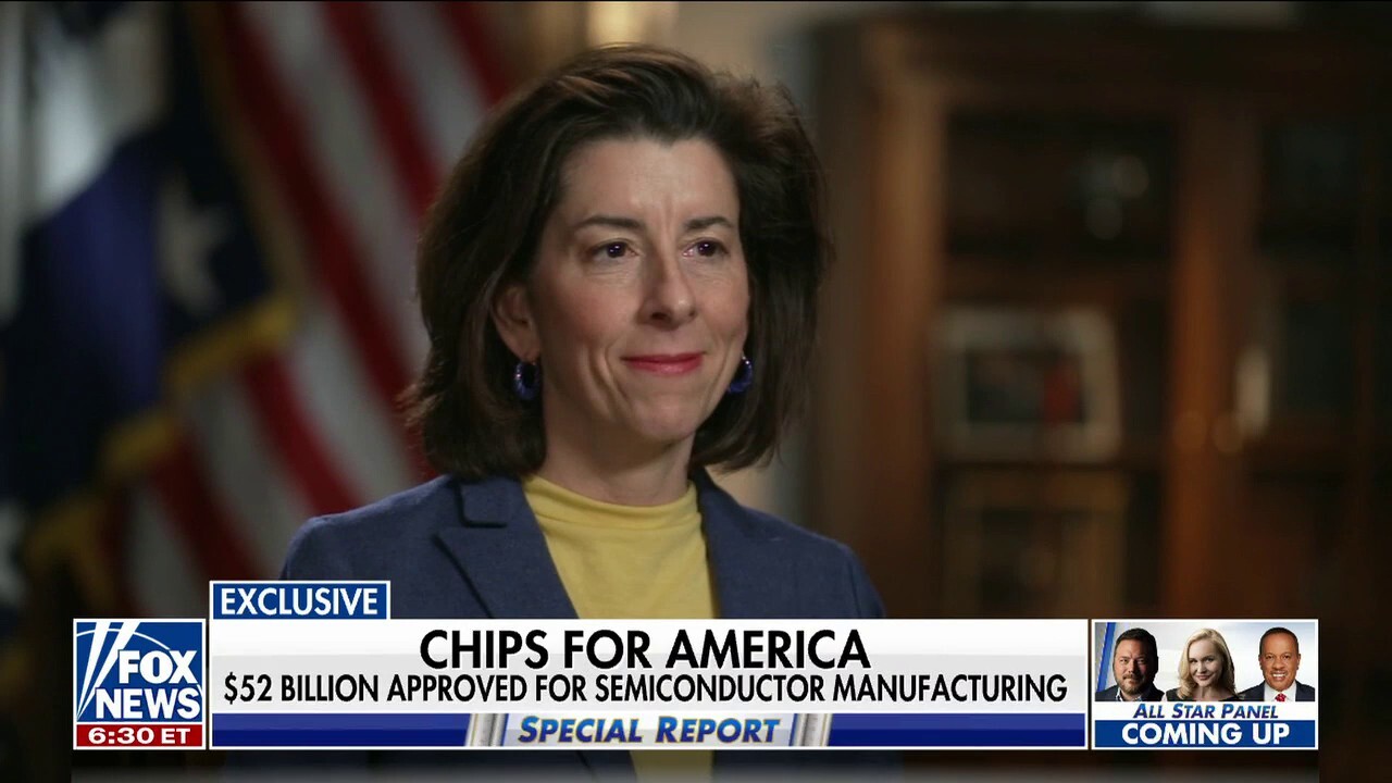 Secretary Raimondo:  This is a national security issue