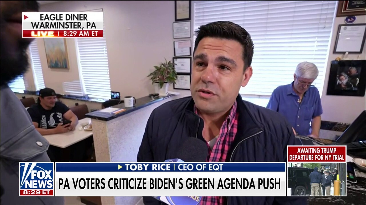 CEO of EQT Toby Rice joins ‘Fox & Friends’ to discuss the effect of President Biden’s green energy push on the natural gas industry.