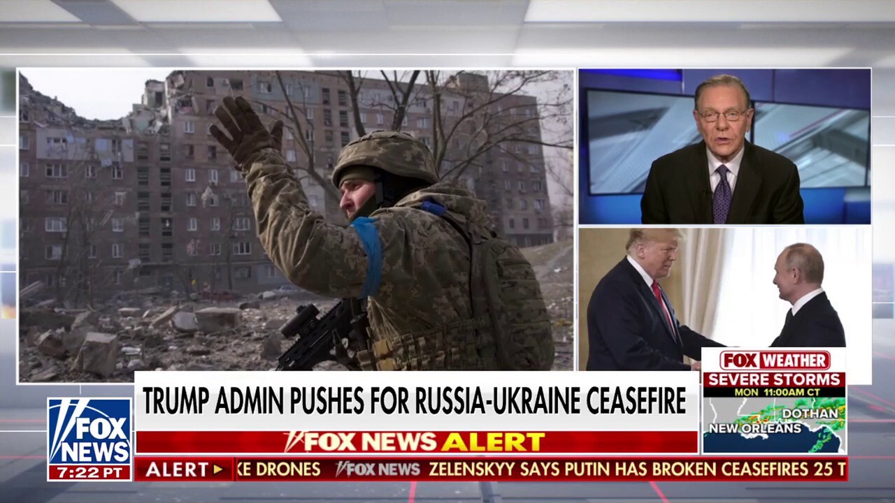 Gen. Jack Keane says the 'jury is still out' on Putin agreeing to ceasefire 