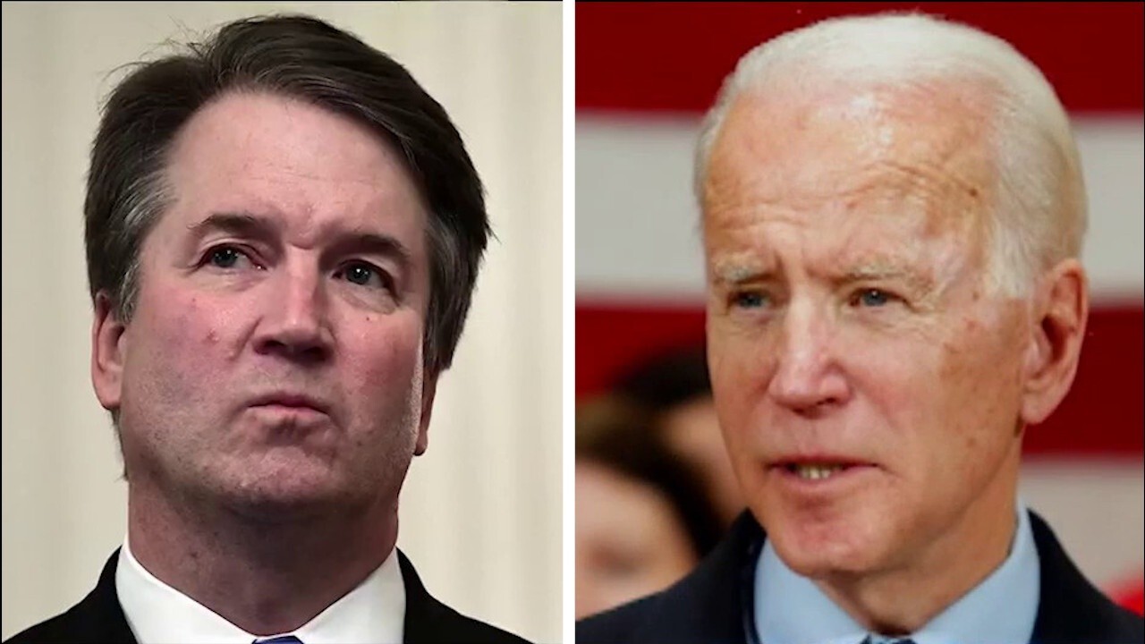 Media coverage of allegations against Joe Biden and Brett Kavanaugh