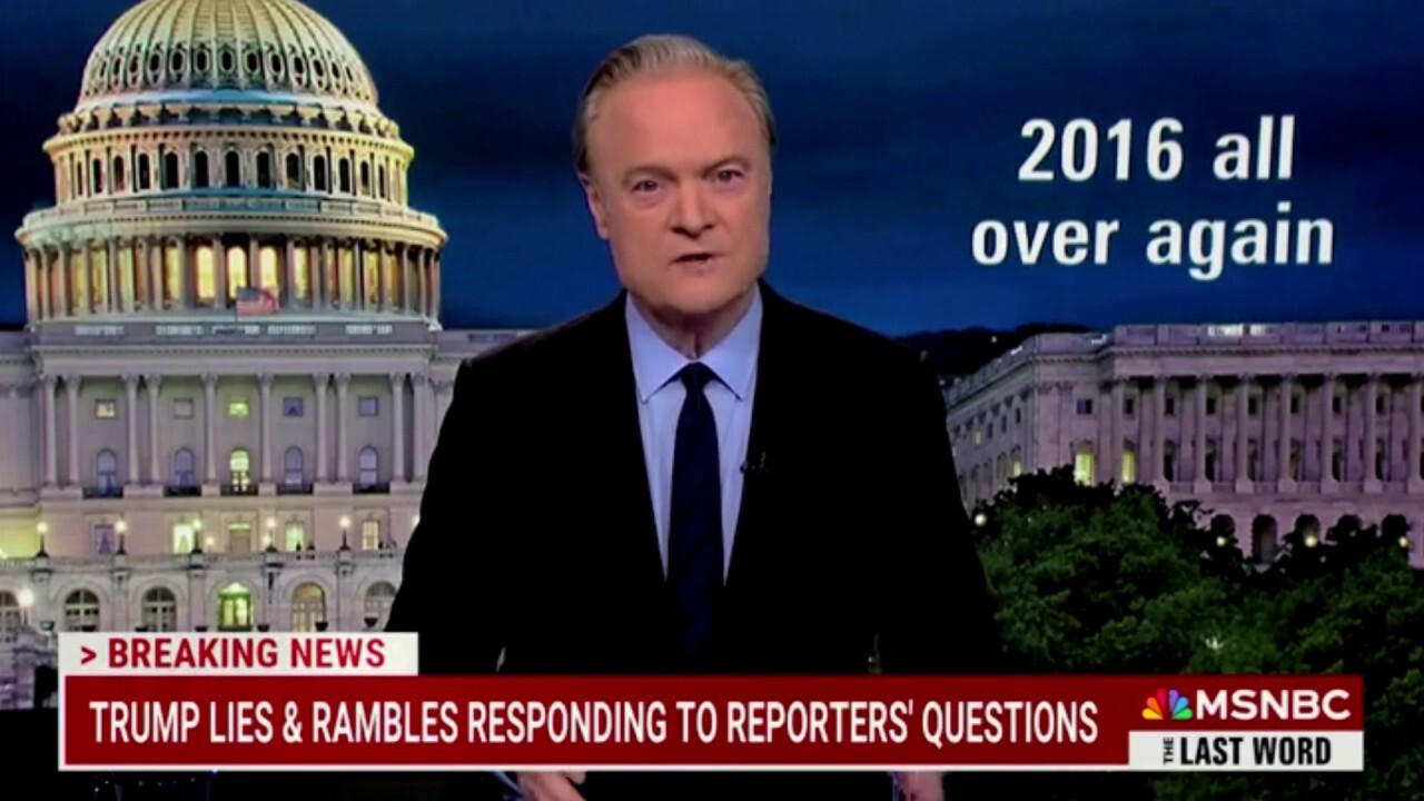 MSNBC's Lawrence O'Donnell criticizes the media for covering Trump presser but not airing Harris speech