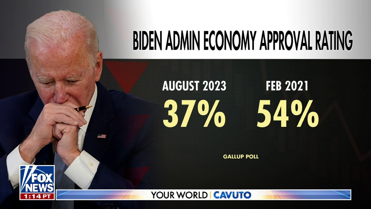 Poll: Biden admin economy approval rating at 37%